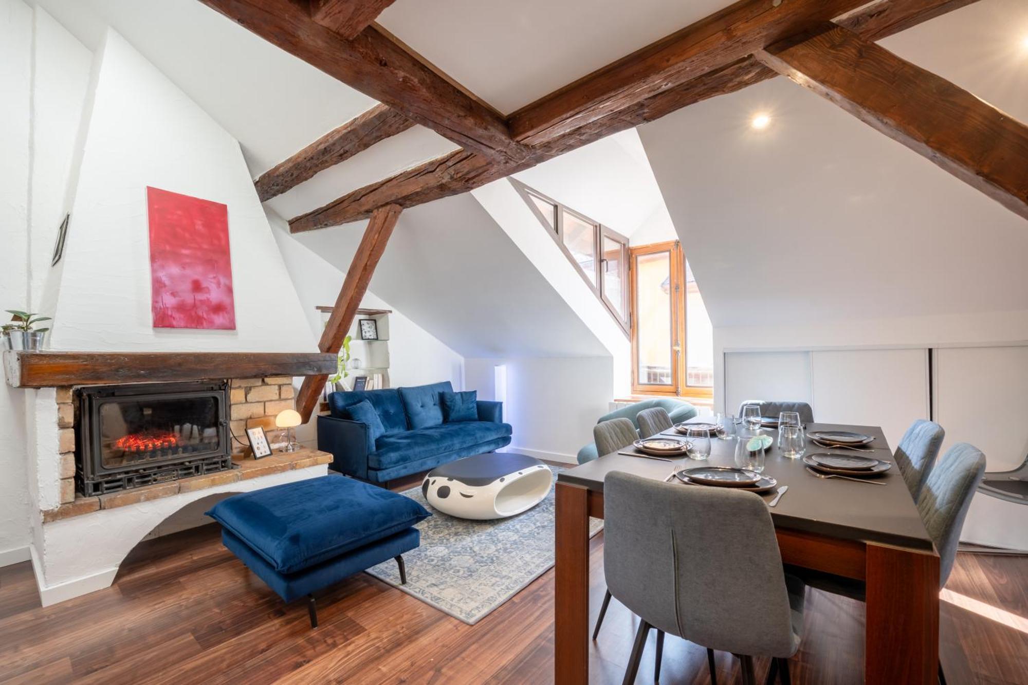 Sous Les Toits D'Annecy, Un Appartement Irresistible Pour 1 A 6 Personnes En Plein Coeur De Ville المظهر الخارجي الصورة